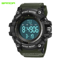 2019 SANDA 359 Digital Watch Men Luxury Brand Military Watch Fashion Men Sport Watch Alarm Stopwatch Clock